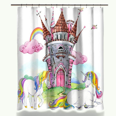 Magical Unicorn Durable Shower Curtain