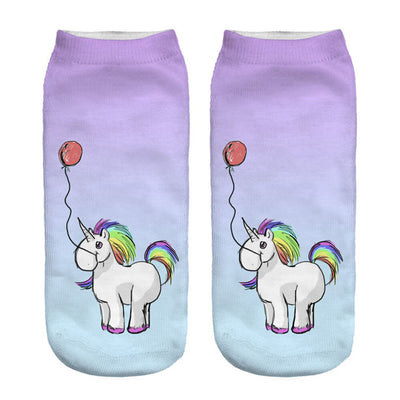 16 Styles Colorful Unicorn Ankle Socks - Well Pick Review