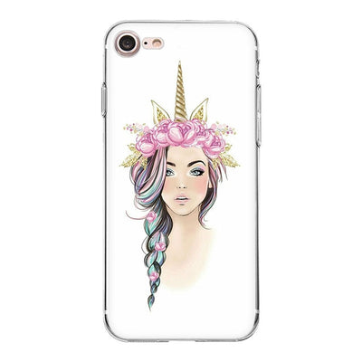 Unicorn Lady iPhone Case
