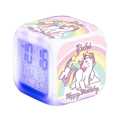 Glowing Unicorn Alarm Clock