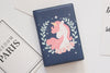 Unicorns Leather Passport Cover