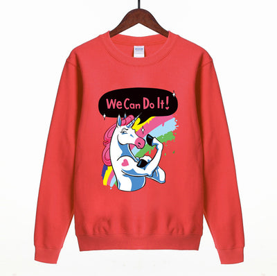"We Can Do It" Unicorn Sweatshirt - Well Pick Review