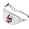 Sequins Cartoon Unicorn Waist Bag