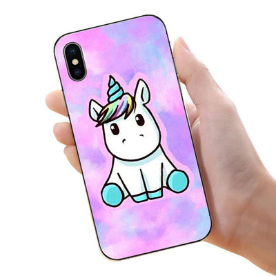Cartoon Unicorn Multicolored Phone Case - Well Pick Review