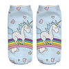 16 Styles Colorful Unicorn Ankle Socks - Well Pick Review