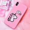 Unicorn Pink iPhone Case