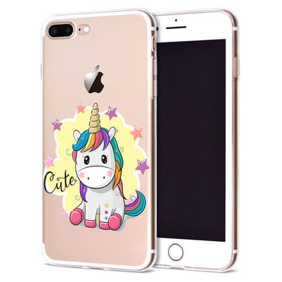 Unicorn Transparent iPhone Case