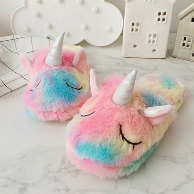 Rainbow Plush Unicorn Gift Set