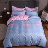 Summer Unicorn & Flamingo Bedding Set