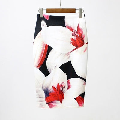 Bodycon Floral Skirt - Well Pick Review
