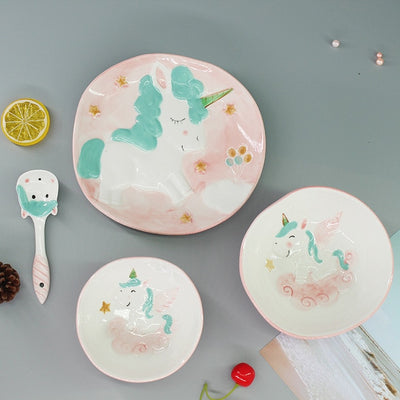 Unicorn Ceramic Dinnerware Set