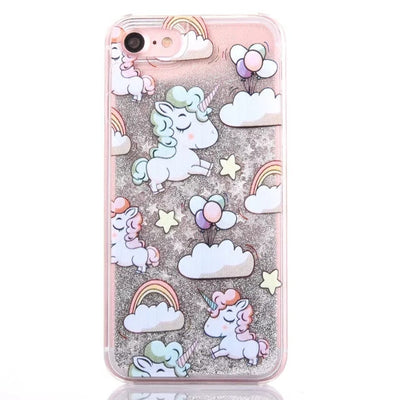 Cute Unicorn Dynamic Glitter Phone Case - Well Pick Review