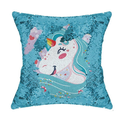 Mysterious Unicorn Sequin Pillow Case