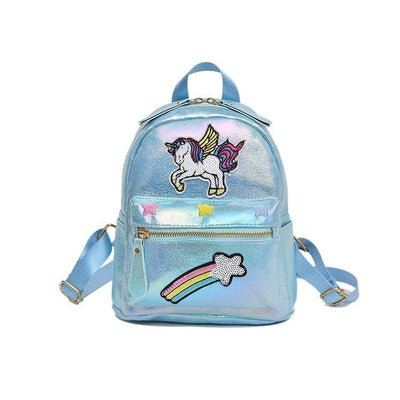 Sequin Unicorn Laser Backpack