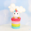 Rainbow Unicorn Cake Topper