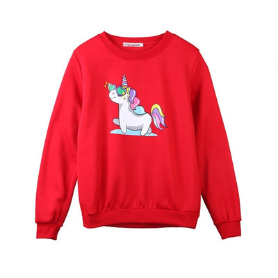 Unicorn Fleece Sweatshirt