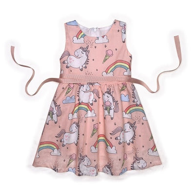 Unicorn Toddler Girl Dress