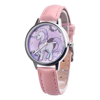 Unicorn Leather Band Watch
