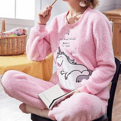 Unicorn Cloudy Pajamas Set
