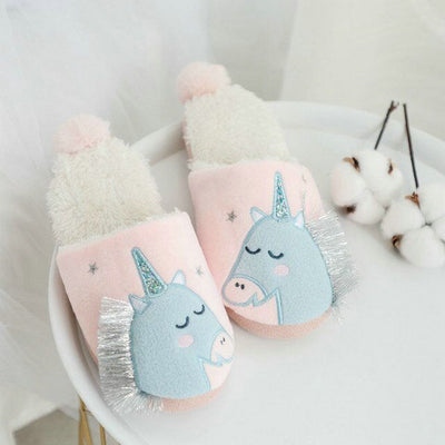 Blue Unicorn Home Slippers - Well Pick Review