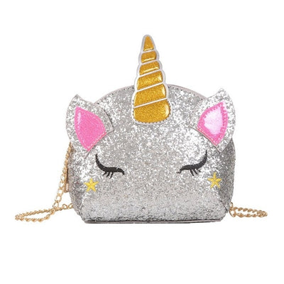 Mini Unicorn Glitter Bag