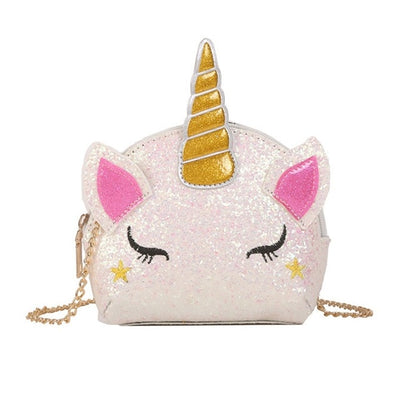 Mini Unicorn Glitter Bag