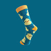Cartoon Duck Blue Socks