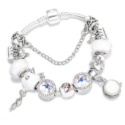 Cute Unicorn Beads Bracelet