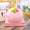 Fat Unicorn Pillow With Blanket Inside