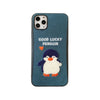 3D Embroidery Penguin iPhone Case