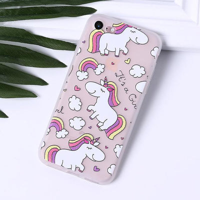 Unicorn Rainbow Cartoon Phone Case