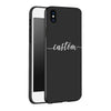 Personalized Black Soft Phone Case