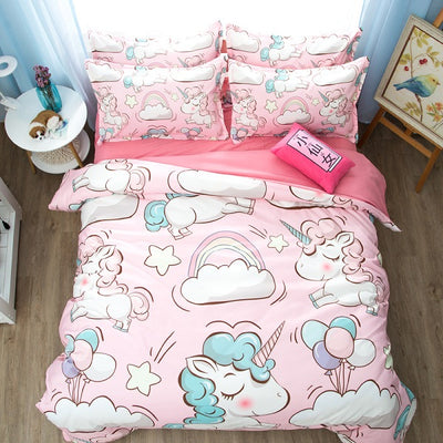 Cloud Unicorn Pink Bedding Set - Well Pick Review