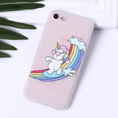 Unicorn Rainbow Cartoon Phone Case