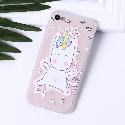 Unicorn Rainbow Cartoon Phone Case