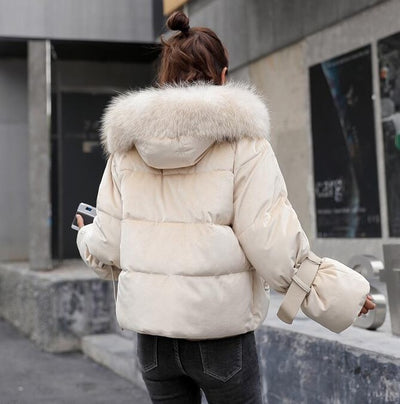 Pink Padded Loose Coat