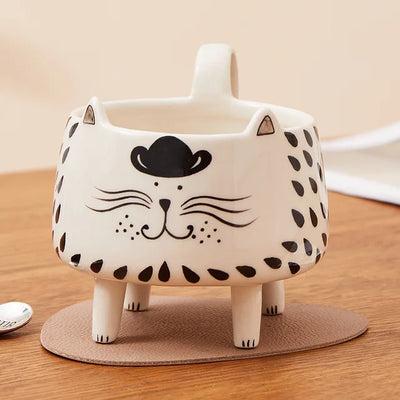 Funny Standing Cat Mug