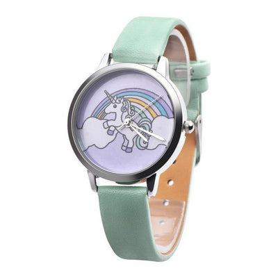 Unicorn Colorful Leather Wrist Watch