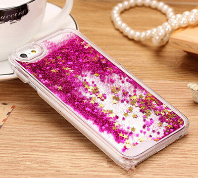 Liquid Glitter Dynamic Hard Phone Cases