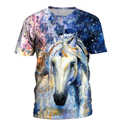 Artistic Unicorn 3D Print T-shirt - Well Pick Review