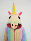 Majestic Rainbow Unicorn Fleece Jacket