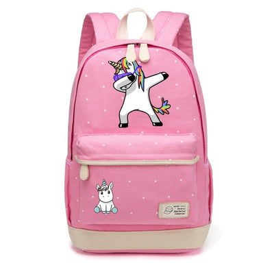Colorful Unicorn Canvas Backpack - Well Pick Review