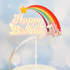 Rainbow Unicorn Cake Topper