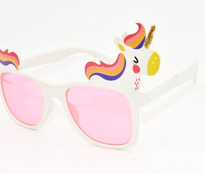 Pink Lens Unicorn Sunglasses