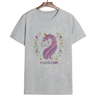Unicorn Gray T-shirt