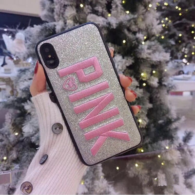 PINK Glitter Phone Case