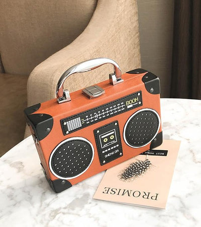 Radio Clutch Handbag