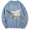 Murderer Duck Knitted Sweater