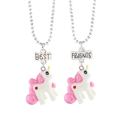 Unicorns Best Friends Necklace Set
