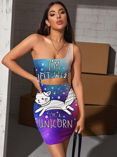 Unicorn Hollow Out Dress